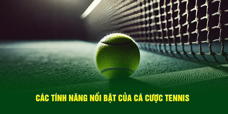 Các tính năng nổi bật của cá cược Tennis 