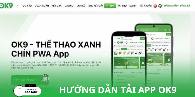 Hướng dẫn cụ thể các bước tải app OK9